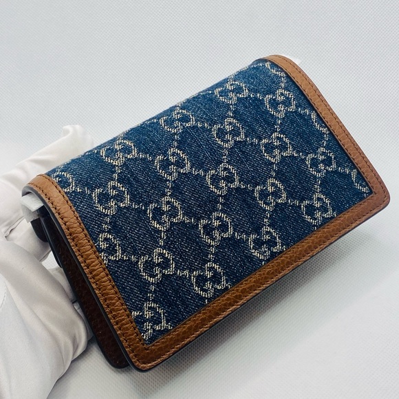 Gucci Bags New Gucci Dionysus Super Mini Denim Crossbody Bag Poshmark